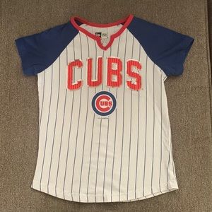 Girls Chicago Cubs sequined Tshirt
